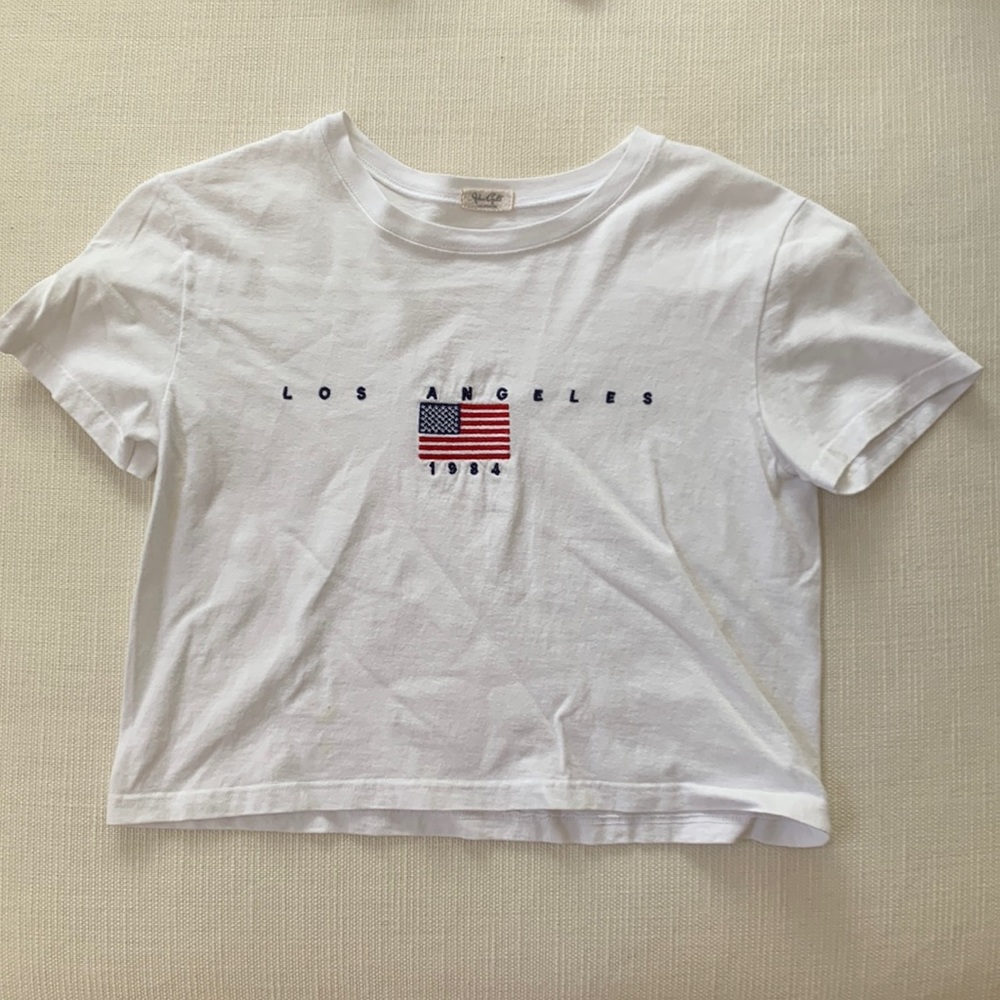 ❗️NEW NEVER WORN❗️Brandy Melville Los Angeles Crop Top